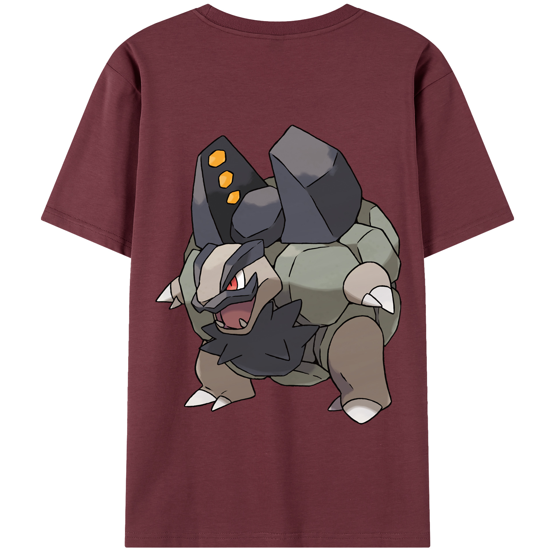 （画像用） ポケットモンスター Pokémon 綿100％半袖Tシャツ（背面プリント）